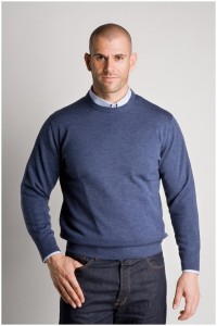 Wollen trui van Plus Man