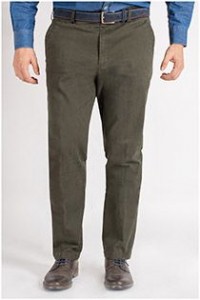 Katoenen 5-pocket stretchbroek van Plusman.