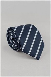 Gestreepte EXTRA LANGE stropdas van Plusman