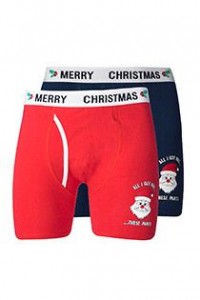 2 pack boxershort "Santa Claus"