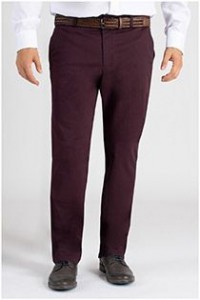 Katoenen chino van Plusman