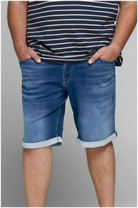 5-Pocket jeansbermuda van Jack & Jones.