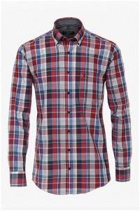 Ruiten lange mouw overhemd van Casamoda.