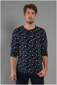 Ceceba lange pyjama met allover print