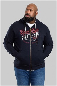 Sweatvest met capuchon van D555.