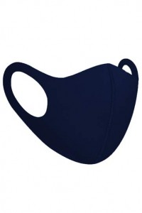 Classic Mask - Herbruikbaar & Stijlvol Mondkapje - Blauw