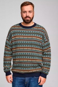 Extra lange katoenen trui van s.Oliver