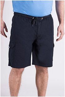 Uni short met elastische band van Forestal.