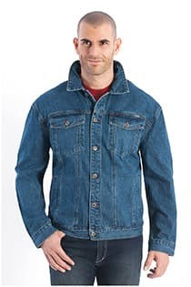 Denimjas van het merk Duke.