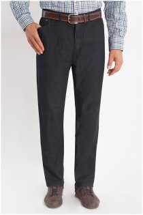 Elastische 5-pocket jeansbroek van Rockford-54-Antra
