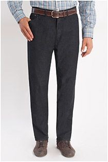 Elastische 5-pocket jeansbroek van Rockford-54-Antra