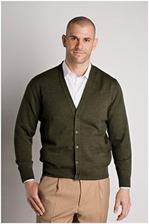 Wollen vest van Plusman
