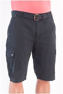 Cargo bermuda met riem van Koyote.
