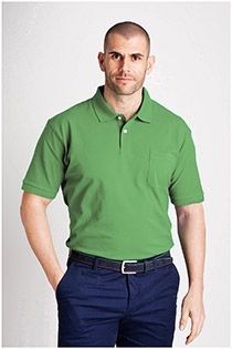 Uni piqué polo korte mouw van Redfield.