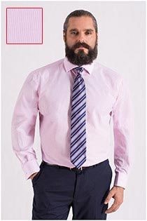 Extra lang dress overhemd van Plusman