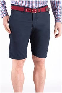 Katoenen bermuda met riem van Koyote