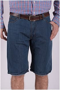 5-pocket denim short van Koyote