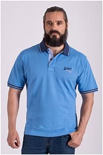Uni korte mouw piqué polo Redfield