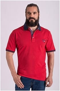 Redfield korte mouw piqué polo.