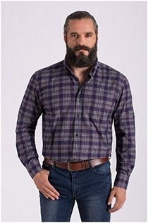 Lange mouw flannel overhemd Carlos Cordoba