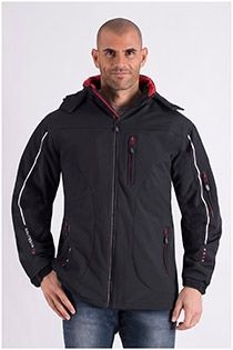 Softshell jas met capuchon van KAM Jeanswear3