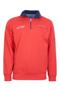 Redfield pullover met troyerkraag