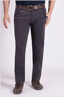 Black denim 5-pocket stretchjeans van Koyote
