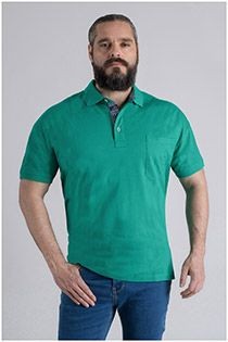 Korte mouw piqué polo van Redfield