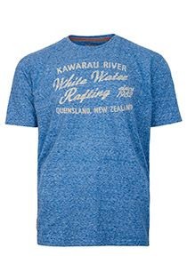Korte mouw t-shirt Redfield borstprint