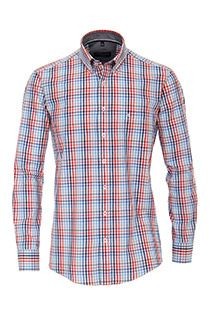Lange mouw ruiten overhemd van Casamoda