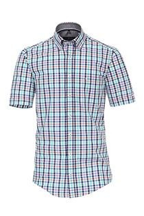 Ruiten korte mouw overhemd van Casamoda.