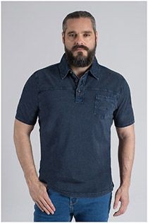 Vintage korte mouw polo van Monte Carlo