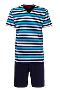 Gestreepte korte pyjama van Ceceba