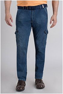 Elastische cargojeans van Koyote