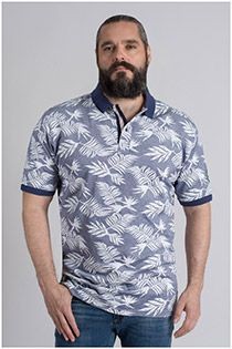 Redfield korte mouw all-over polo