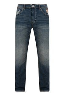 Extra lange 7-pocket stretch-jeansbroek van KAM Jeanswear.