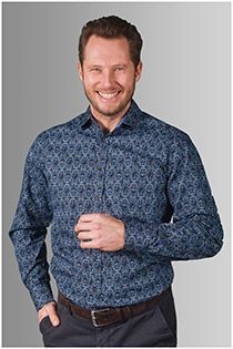 Bedrukt lange mouw overhemd van GCM Originals