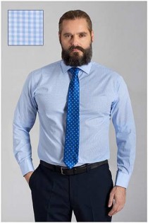 Ruiten dress shirt van Plusman