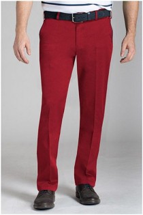 Elastische 5-pocket vrijetijdsbroek van Plusman