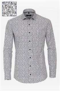 Allover print lange mouw hemd van Casamoda.