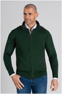 Wollen vest van Plusman