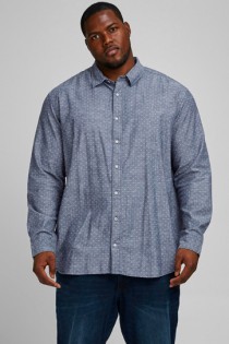 Bedrukt lange mouw overhemd van Jack & Jones