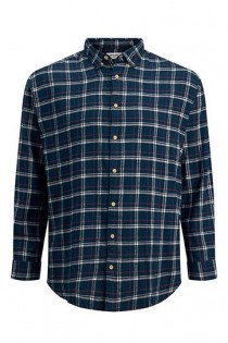 Flanellen overhemd van Jack & Jones.