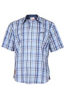 Katoenen korte mouw overhemd van Redfield.