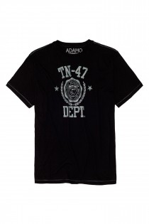 Korte mouw t-shirt van Adamo.