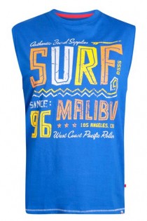 Extra lang t-shirt zonder mouwen