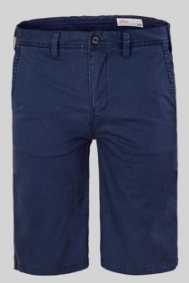 s.Oliver elastische bermuda met allover print