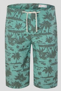 Bedrukte bermuda van s.Oliver