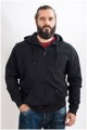 Fleecevest met capuchon van Rockford