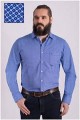 Casamoda overhemd lange mouw print